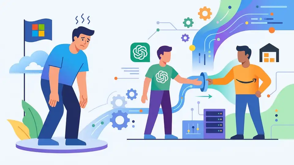 OpenAI 拉攏 Amazon,Microsoft 壓力…