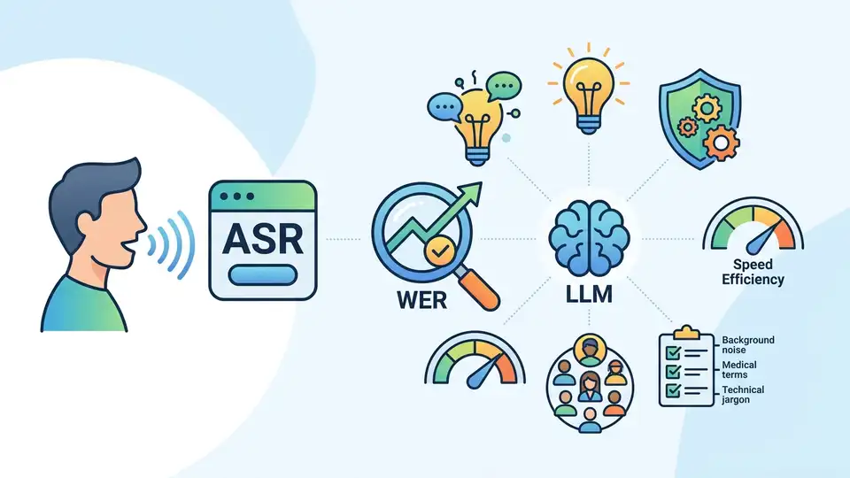 LLM 評測 ASR 不只看 WER