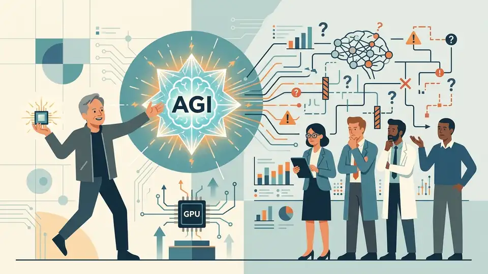 Why Jensen Huang Is Wrong About AGI