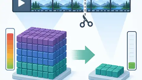 VideoMLA cuts video KV cache memory 92.7%