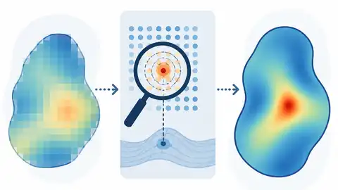 KLIP spots localized shift in inverse problems