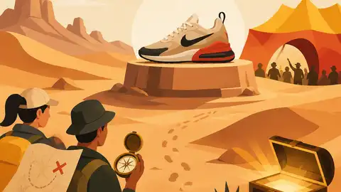 為什麼 Nike 和 McDonald’s 把球鞋發表做成沙漠尋寶