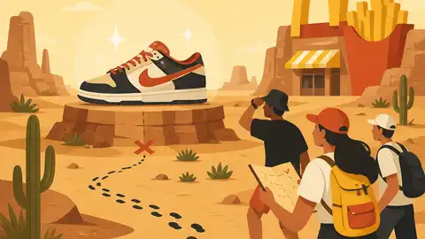 Why Nike and McDonald’s Turned a Sneaker Drop Into a Desert Hunt