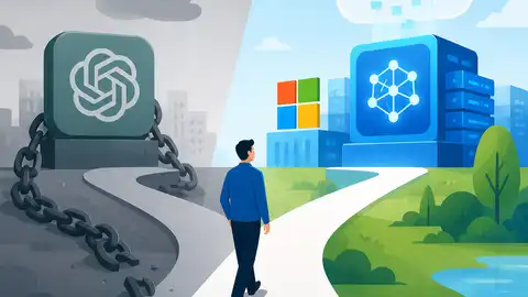 為什麼微軟自建 AI 模型，才是擺脫 OpenAI 依賴的正確路線