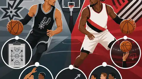 5 個 Spurs 對 Trail Blazers Game 5 重點