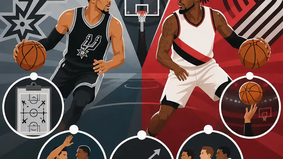 5 個 Spurs 對 Trail Blazers Game 5 重點