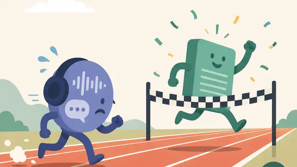 How audio-language models lose to text