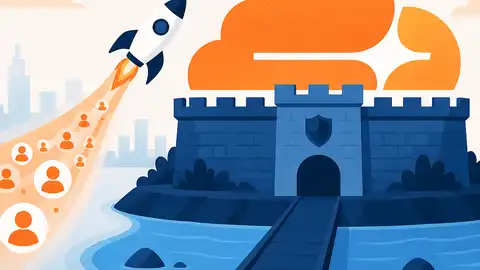 Cloudflare turns startup traffic into a moat