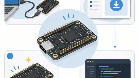 How to use the Petros CH32H417M Alef board