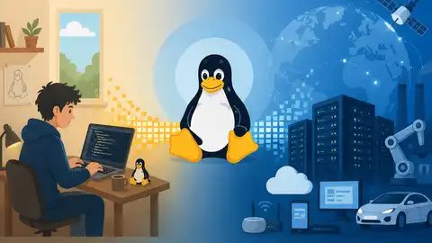 Linux Kernel: From Hobby Project to Core Infrastructure