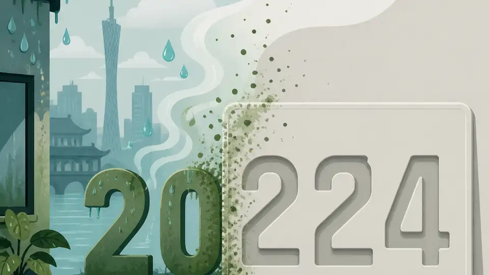 廣東濕氣把 2024 變模板
