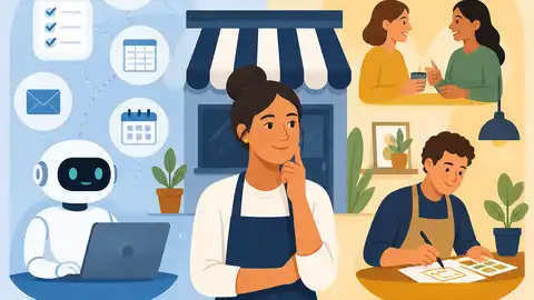 Why small businesses should use AI for admin, not everything