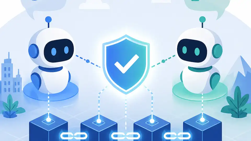 AI agents use blockchain as a trust layer