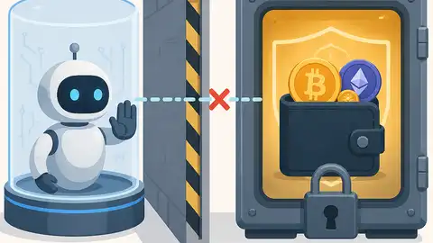 Crypto agents should not get wallet access without hard containment