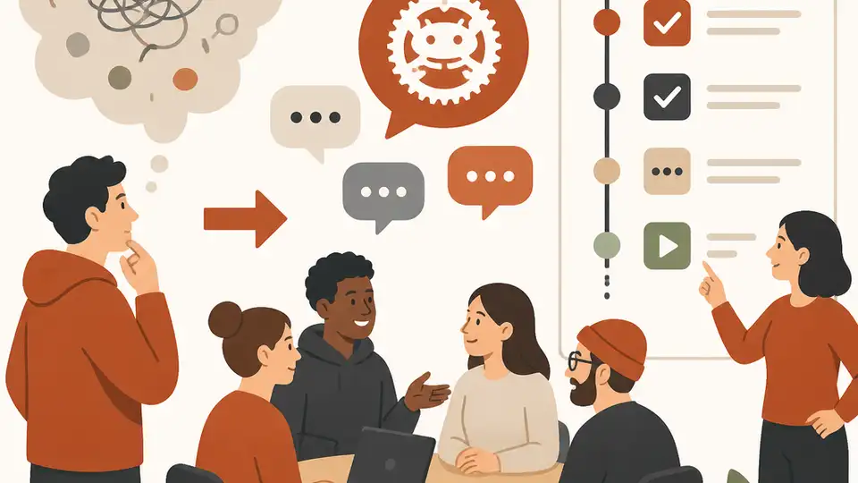 Rust forum check-ins turn vague work into plans