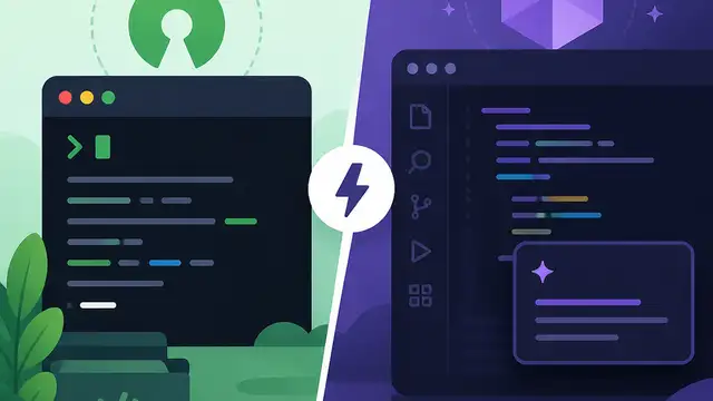 OpenCode vs Cursor:開源 CLI 與 AI 編輯器