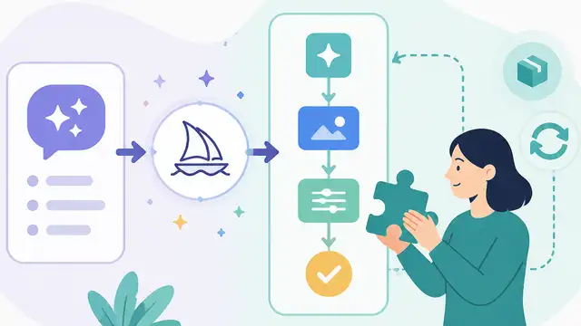 Midjourney 把提示詞變成可重用流程