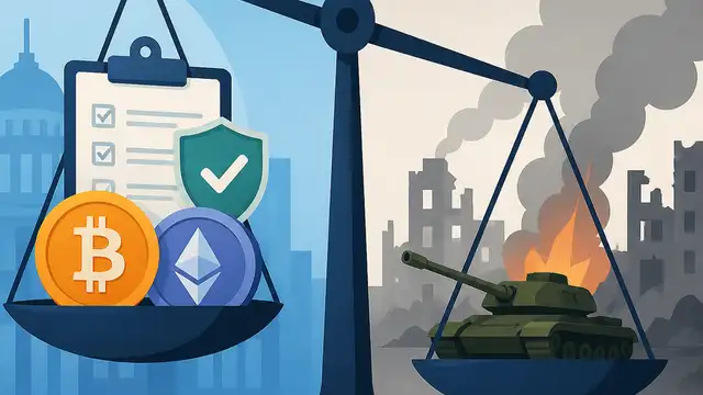 Regulation Now Moves Bitcoin and Ethereum More Than War