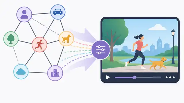GraphVid uses interaction graphs to steer video