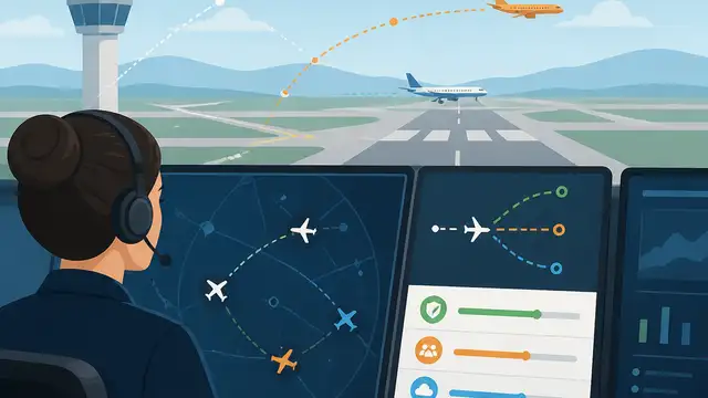 Explainable RL for Air Traffic Control