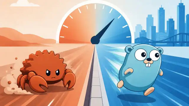 Rust vs Go: 2026 latency gap, decoded