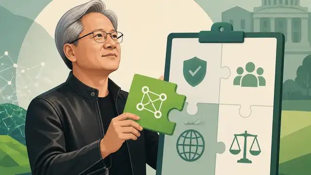 黃仁勳把開放權重變成政策模板
