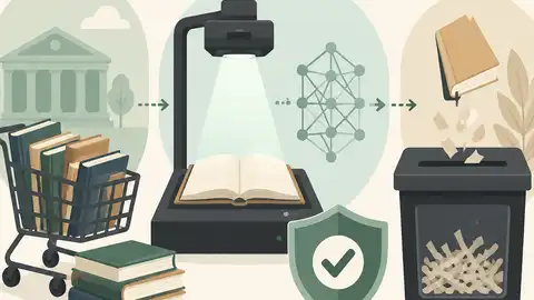 Anthropic買書掃描再銷毀，想守住訓練合法性