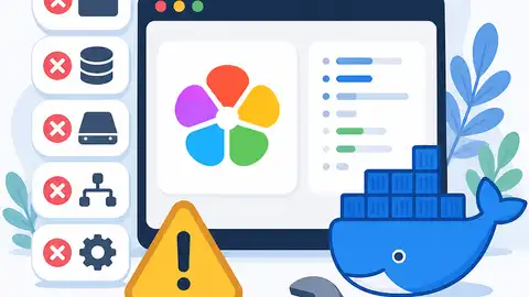 Immich Docker Compose 5 個常見錯誤修正