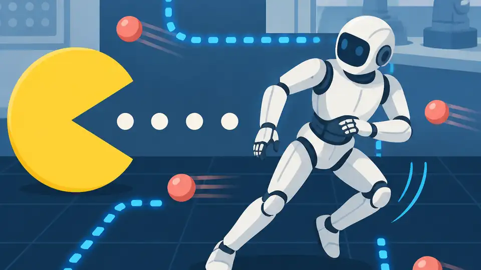 PAC-MAN 讓人形機器人閃球更安全