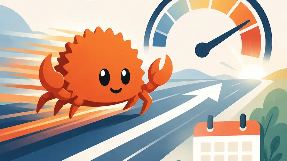 Rust compiler speed wins from July 2026