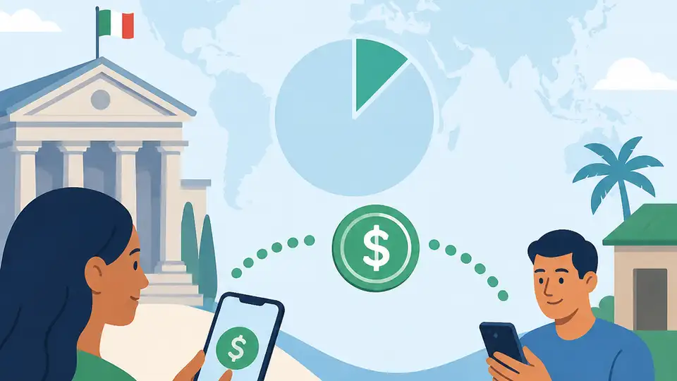 Stablecoin remittances hit 9% in Bank of Italy test