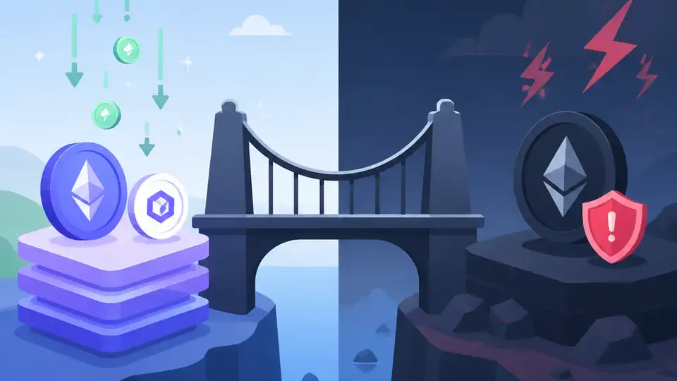 Layer 2s cut crypto fees, but bridges still decide the risk