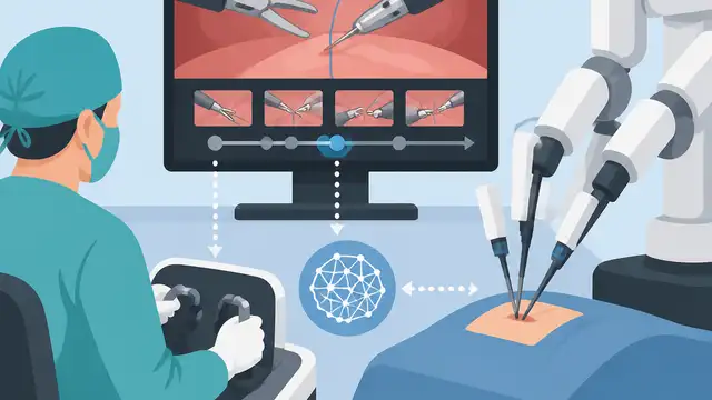 Surgical WAM uses video to train robot control