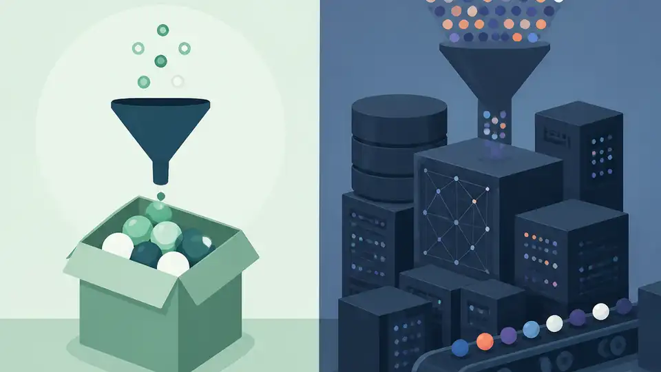 pgvector is enough for small datasets, not your default