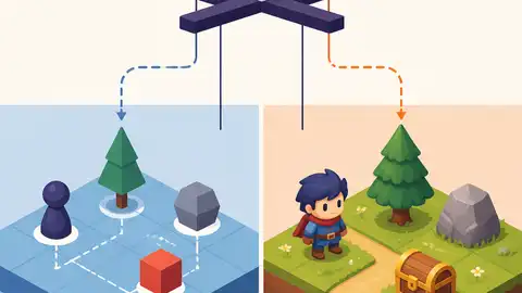 Marionette splits game world state from appearance